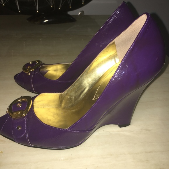 Guess Purple Platform Shoe - Picture 4 of 6
